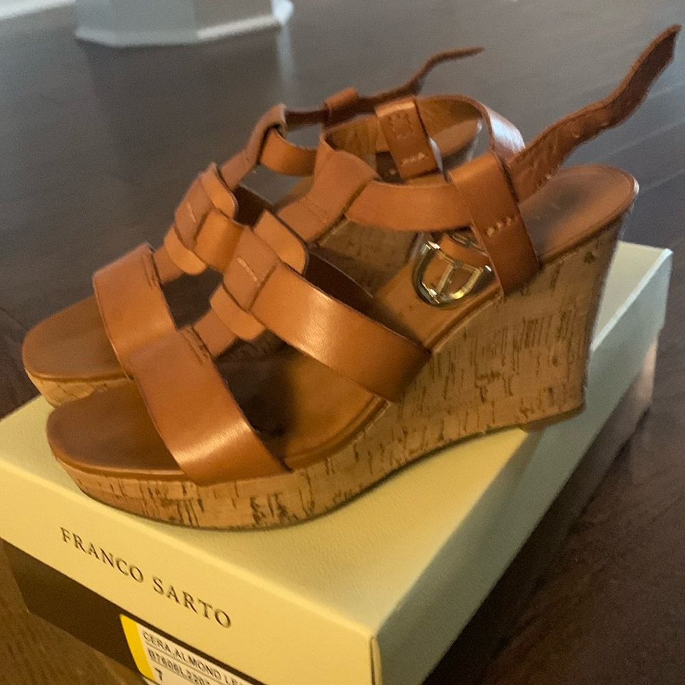 Franco Sarto Tan sandals